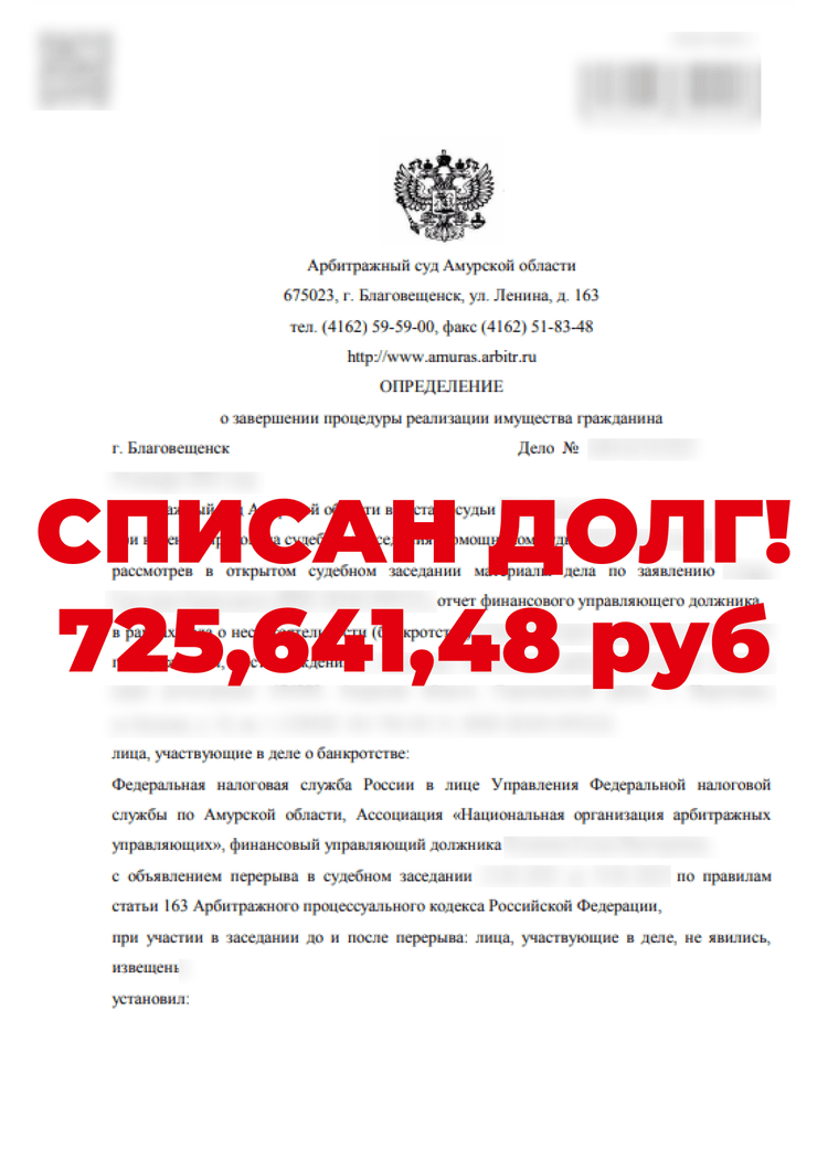 Юридические услуги и списание долгов | Налегке | 95