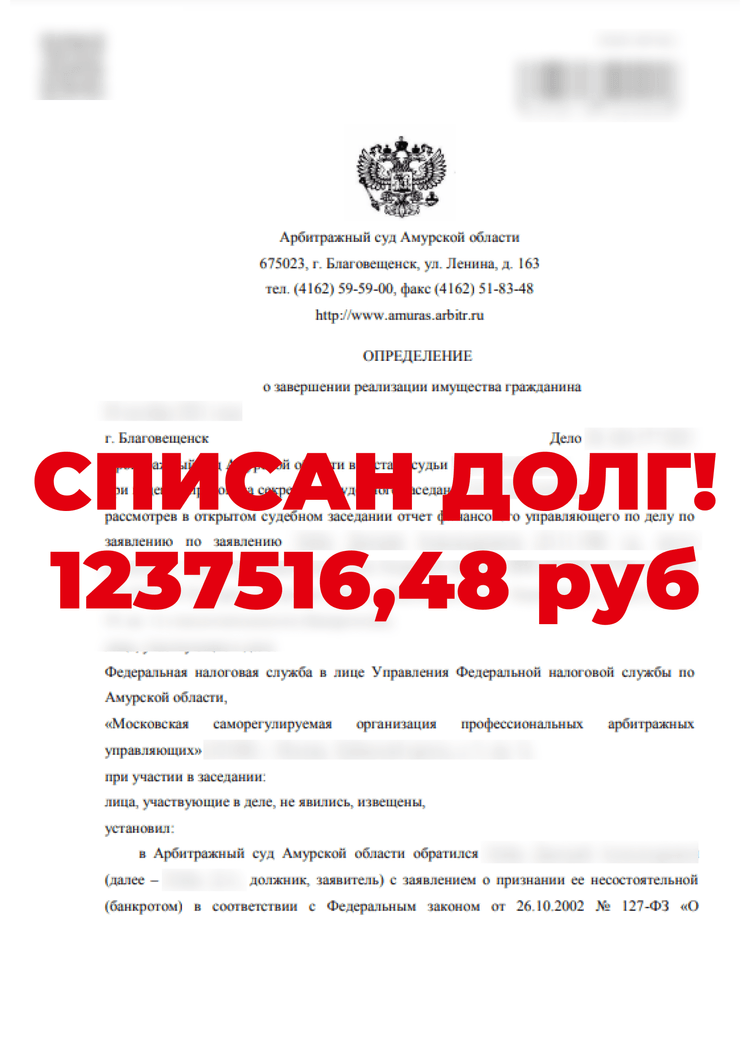 Юридические услуги и списание долгов | Налегке | 67